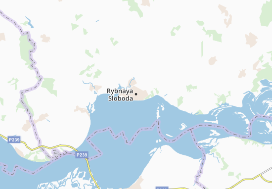 Kaart Plattegrond Rybnaya Sloboda