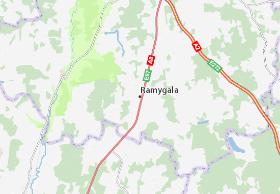 Kaart Plattegrond Ramygala