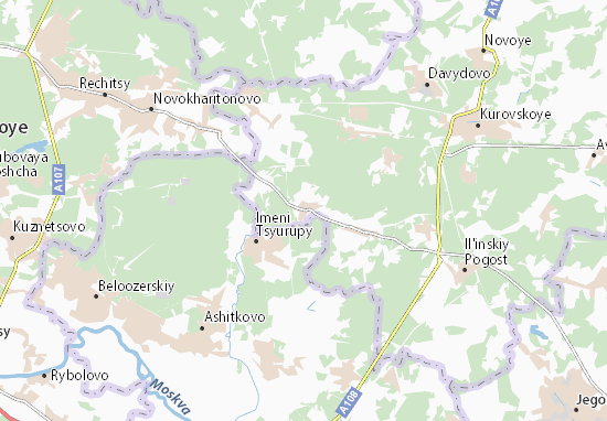 Karte Stadtplan Sobolevo