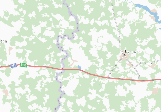 Kaart Plattegrond Tsvetkovskiy