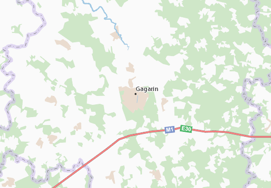 Gagarin Map