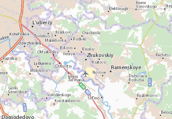Carte-Plan Zhukovskiy