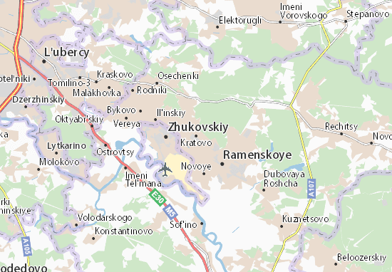 Kaart Plattegrond Kratovo