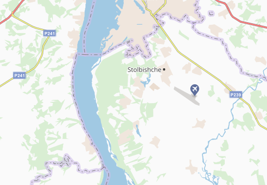 Mapa Gabishevo