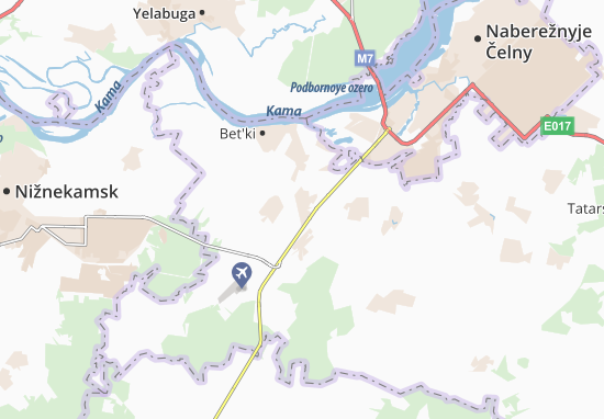 Krugloye Pole Map