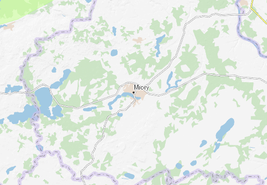Mapa Miory