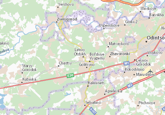 Karte Stadtplan Letniy Otdykh