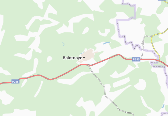 Kaart Plattegrond Bolotnoye