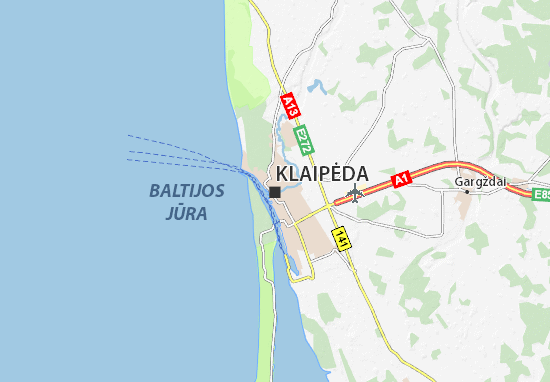 Klaipėda Map