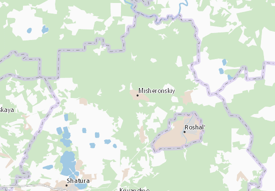 Mapa Misheronskiy