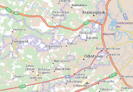 Karte Stadtplan Gorki-2