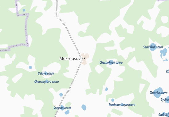 Mapa Mokrousovo