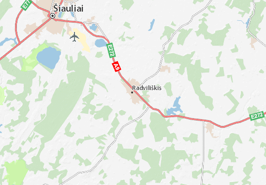 Karte Stadtplan Radviliškis