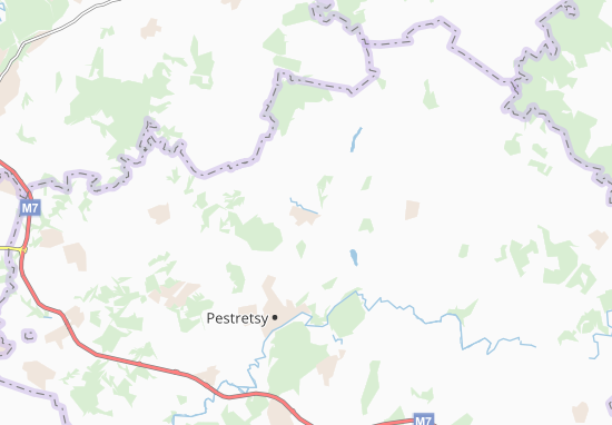Kaart Plattegrond Lenino-Kokushkino