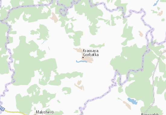 Karte Stadtplan Krasnaya Gorbatka