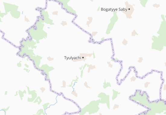 Kaart Plattegrond Tyulyachi