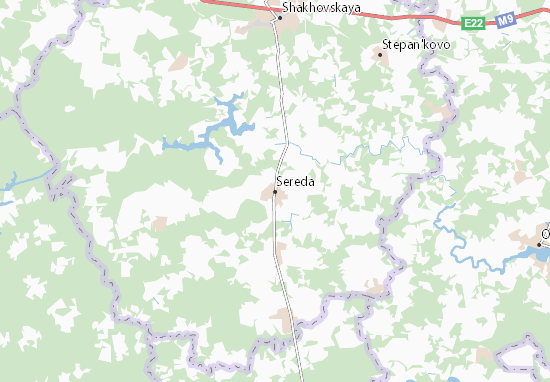 Sereda Map