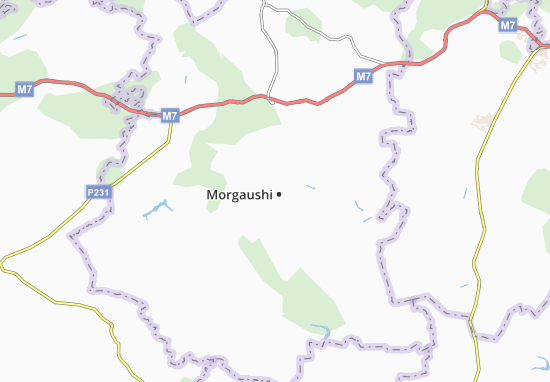 Kaart Plattegrond Morgaushi