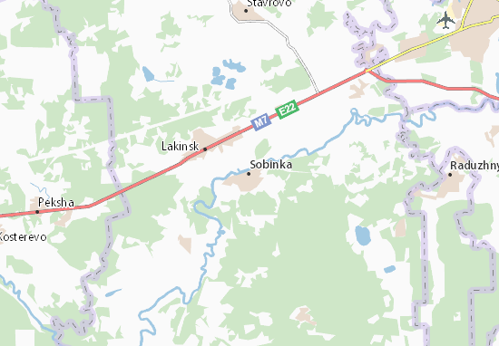 Sobinka Map