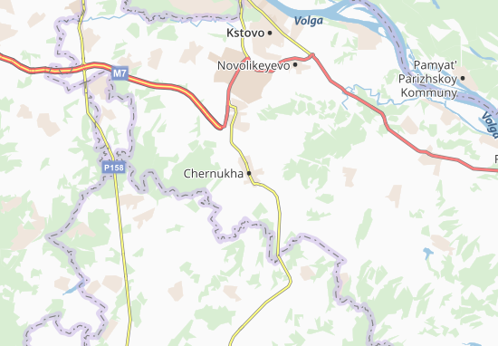 Kaart Plattegrond Chernukha