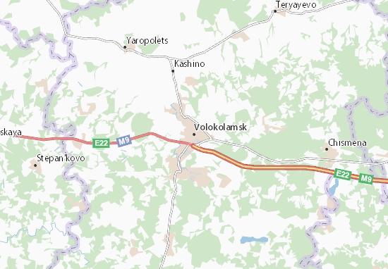 Volokolamsk Map