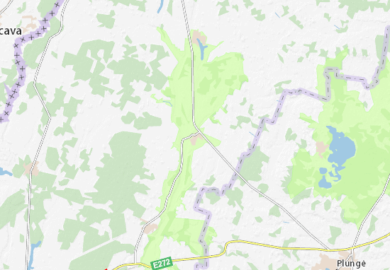 Karte Stadtplan Salantai