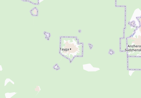 Mapa Tayga