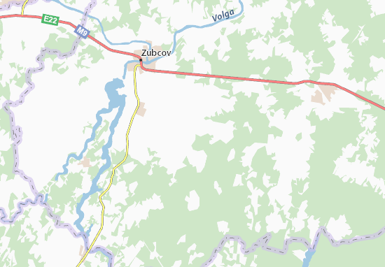Mapa Abramkovo