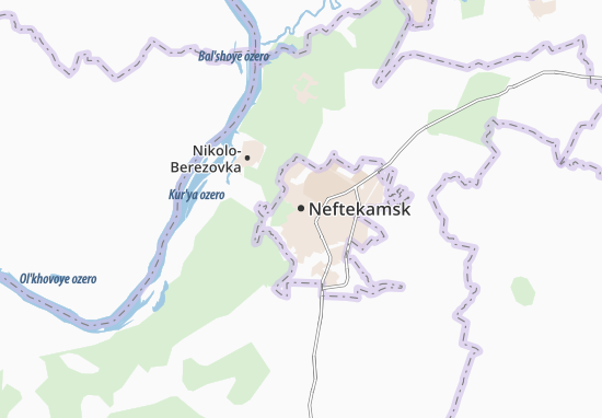 Mappe-Piantine Neftekamsk