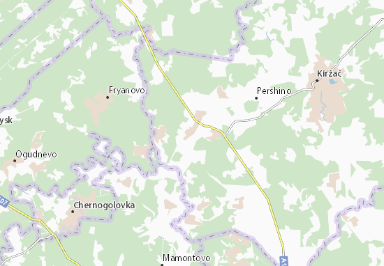Karte Stadtplan Filippovskoye