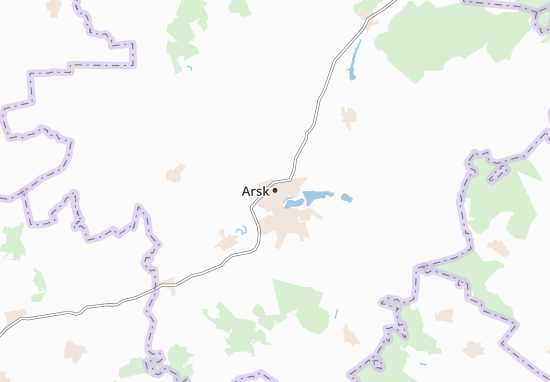 Kaart Plattegrond Arsk