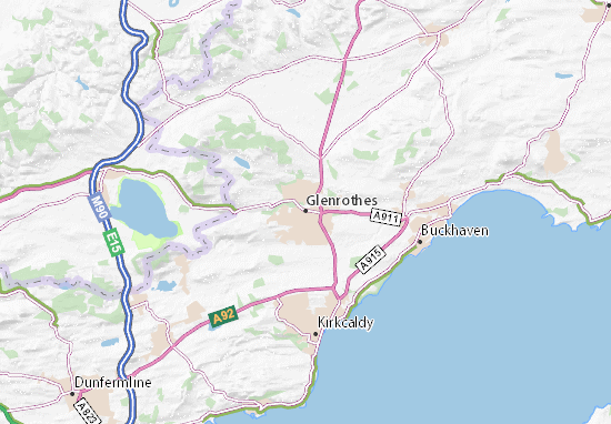 Glenrothes Map