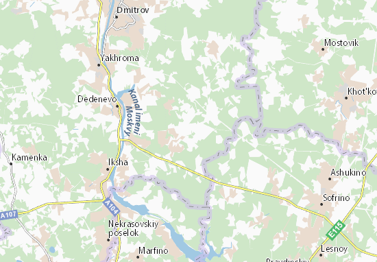 Karte Stadtplan Grishino