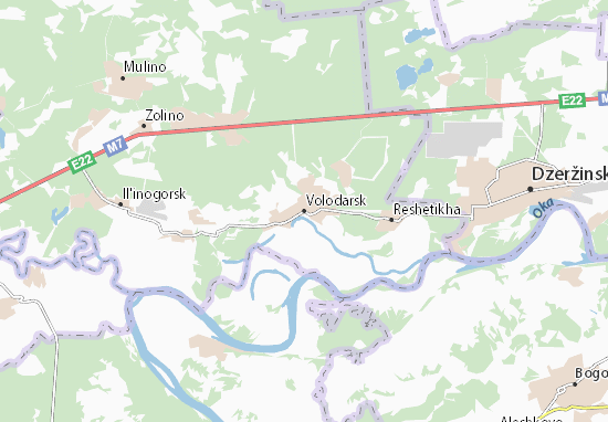 Mappe-Piantine Volodarsk