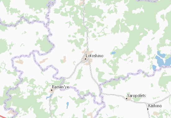 Kaart Plattegrond Lotoshino