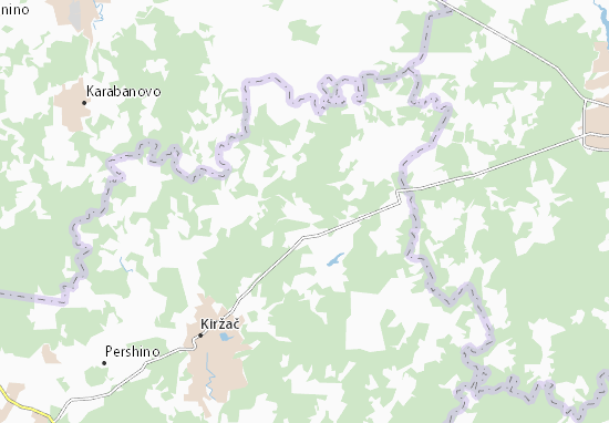 Karte Stadtplan Kiprevo