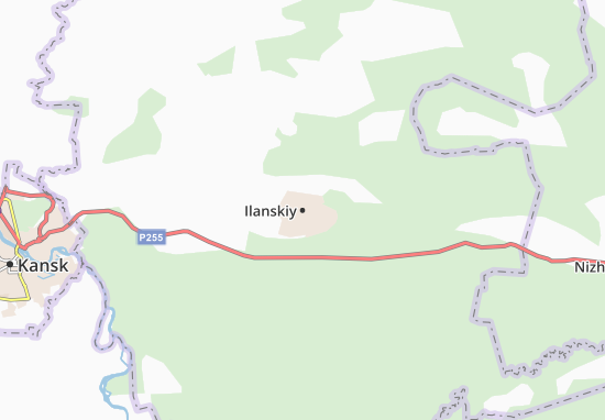 Karte Stadtplan Ilanskiy