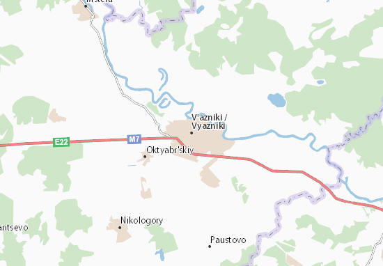 V&#x27;azniki Map