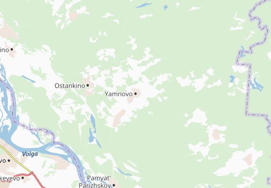 Mapa Yamnovo
