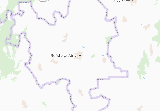 Karte Stadtplan Bol&#x27;shaya Atnya