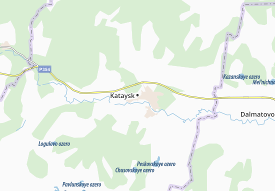 Mapa Kataysk