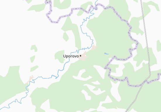 Kaart Plattegrond Uporovo