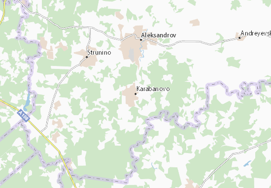 Mapa Karabanovo