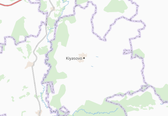 Mapa Kiyasovo