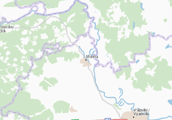 Mapa Mstera