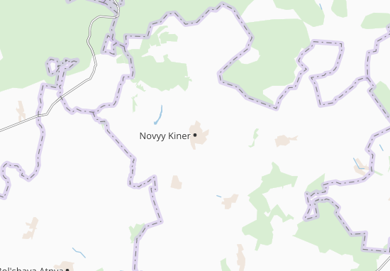 Kaart Plattegrond Novyy Kiner