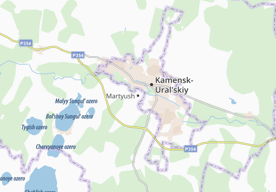 Kaart Plattegrond Martyush