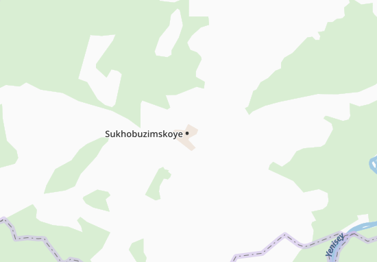Kaart Plattegrond Sukhobuzimskoye