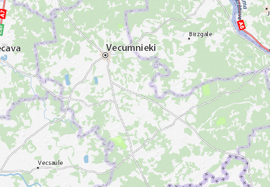 Karte Stadtplan Vecumnieki