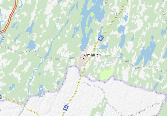 Älmhult Map